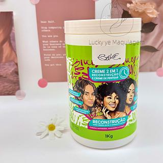 Creme 2 em 1 Reconstrução e Creme de pentear Belkit