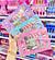 Livro de Colorir Bobbie Goods (CAPA DURA) 48 Folhas ( Cor Sortido)