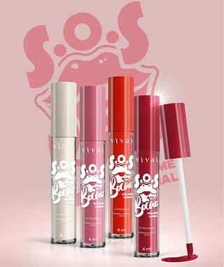 Gloss Sos Bocão Colors Volume Labial (COR SORTIDO) vivai