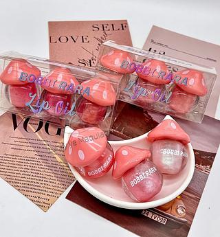 Kit lip gloss Cogumelo Bobbi Rara