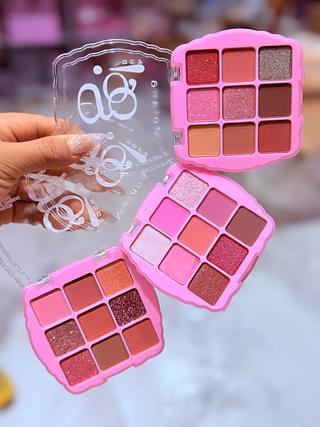 PALETA DE SOMBRA MELANA CORES SEPARAR QUE ESTEVEM DISPONIVEIS