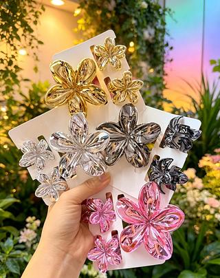 Kit Presilha de Cabelo Cores separar que estevem disponível