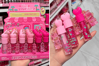 LIP GLOSS COM CHAVEIRO ROMCOM