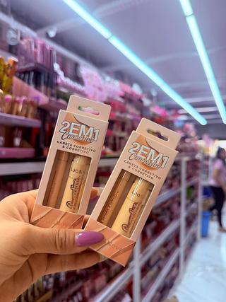 Kit corretivo e lápis corretivo Lua e Neve