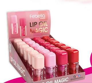 LIP OIL MAGICO FEBELLA ( CORES SEPARAR QUE ESTEVEM DISPONIVEIS )