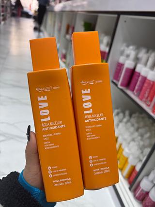Água micelar Antixiodante Max Love