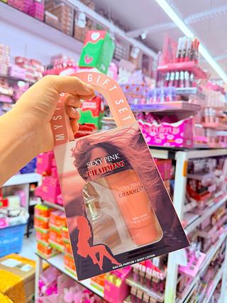 Kit Perfuem e Hidratante Sexy Pink