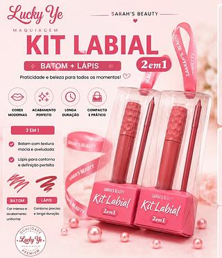 Kit Gloss Labial 2 em 1 Sarah’s Cores separar que estevem disponível ( FOTO ILUSTRATIVA )