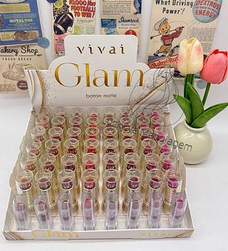 Batom matte GLAM Vivai ( Cor Sortido )