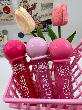 Lip Gloss Super Poderes ( Cores separar que estevem disponiveis )