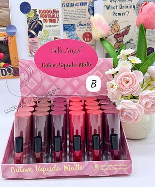 BATOM LIQUIDO MATTE B BELLE ANGEL BOX FECHADO