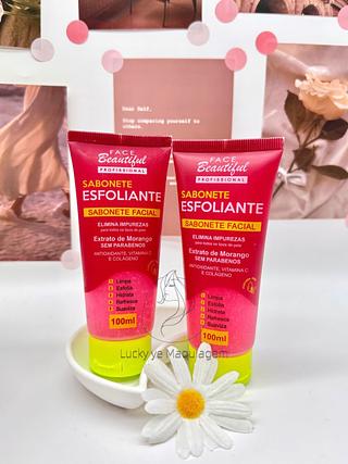 Sabonete esfoliante íquido Face beautiful