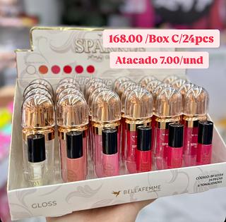 Lip gloss (CORES SEPARAR QUE ESTEVEM DISPONIVEIS) BellaFemme