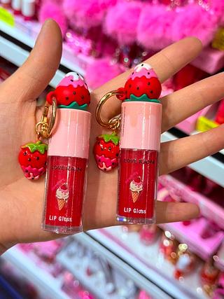 Lip Gloss Morango Love Rain