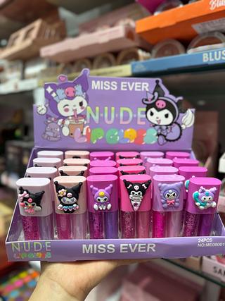 Lip gloss Infantil Miss Ever ( Cor Sortido )