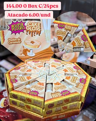 Cake gloss pudim de caramelo BLACK FRIDAY Super Poderes