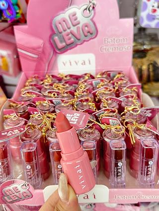 Batom Cremoso Vivai Cores separar que estevem disponíveis