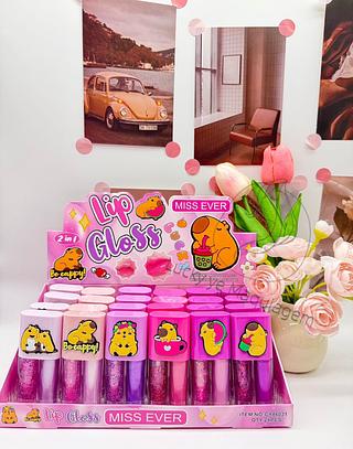 Lip Gloss Infantil (Cor Sortido )