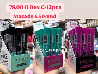 Máscara para cílio pink 21 ( Cor Sortido )