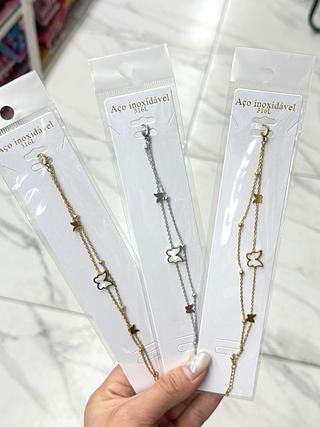 Pulseira Ouro/Prata separar que estevem disponíveis