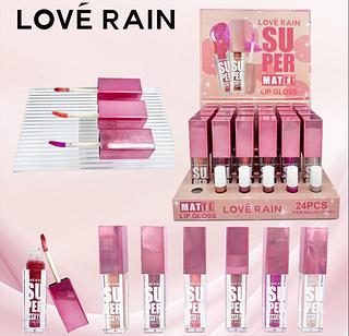 Lip gloss matte love rain ( Cores separar que estevem disponiveis )