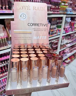 Corretivo Líquido Love Rain Cores separar que estevem disponível