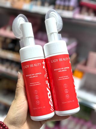 Mousse de Sabonete Melancia Lady Beauty