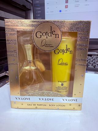 KIT PERFUME E HIDRATANTE GOLDEN