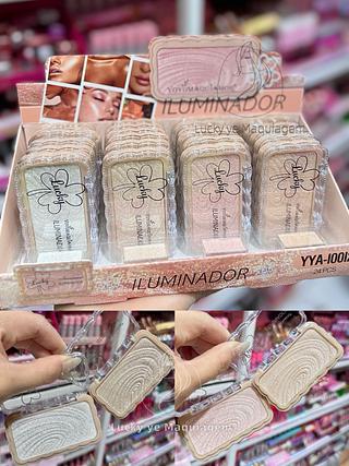 Iluminador Cores separar que estevem disponíveis