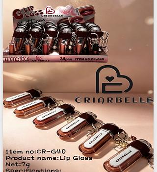 LIP GLOSS COM CHAVEIRO CHOCOLATE