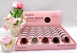 Extra Brow Pomada para sobrancelha ( Cores separar que estevem disponiveis ) ) Rubyrose