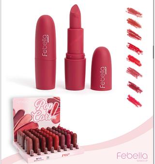 Batom Matte Febella ( Cor Sortido )