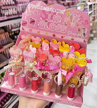 Lip Gloss Com Brinco Yoyomaquiamor