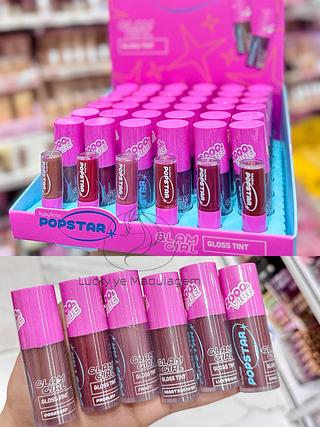 GLOSS TINT GLAM GIRL POPSTAR CORES SEPARAR QUE ESTEVEM DISPONIVEIS