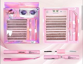 Cílio Tufinho Marrom Love Rain separar que estevem disponíveis