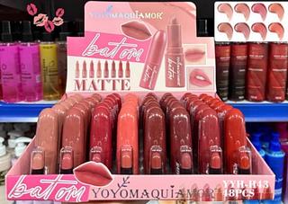 BATOM MATTE YOYOMAQUIAMOR CORES SEPARAR QUE ESTEVEM DISPONIVEIS (foto ilustrativa)
