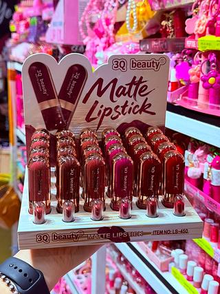 BATOM MATTE 3Q BEAUTY BOX FECHADO