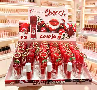 LIP GLOSS COM CHAVEIRO BEIJO DE NEVE CORES SEPARAR QUE ESTEVEM DISPONIVEIS