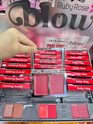Blush Duo blush cremoso e em pó Blow Ruby Rose ( Cores separar que estevem disponíveis) BD07/BD08 BD09/BD10 BD11/BD12