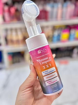 Mousse Limpeza 3 X 1 Isis