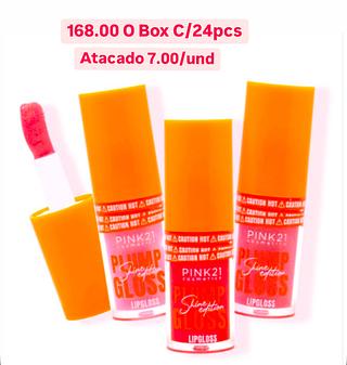 Lip Gloss Plump Pink 21