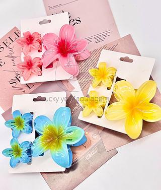 Presilha de Flor de Cabelo ( Cor Sorito )