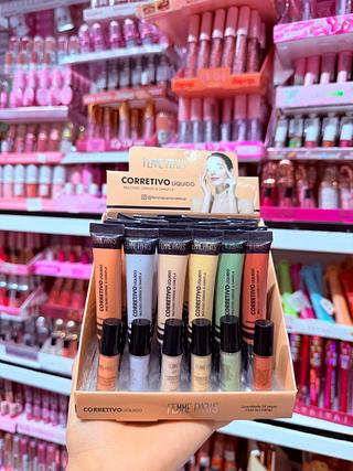 CORRETIVO LIQUIDO FEMME PARIS CORES SEPARAR QUE ESTEVEM DISPONIVEIS