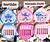 Kit de Lip Gloss Infantil Stitch ( Sortido )