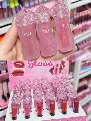 Lip Gloss Tango cores separar que estevem disponível