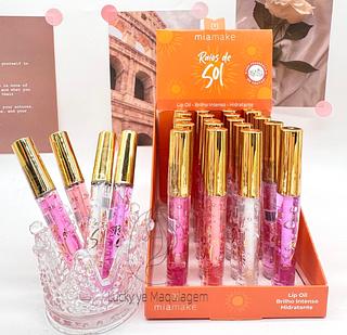 Lip oil Brilho intenso Hidalratante Mia Make