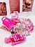 Kit de Lip Gloss + Chaveiro + Mala de Briquedo Bobbi Rara