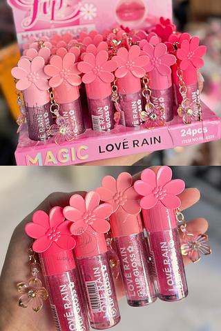 Lip Gloss Cores separar que estevem disponível Love Rain