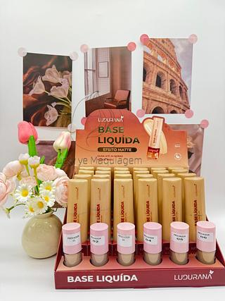 Base Líquido Matte Ludurana ( Cor Sortido )