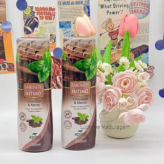Sabonete íntimo chocolate Menta Apinil